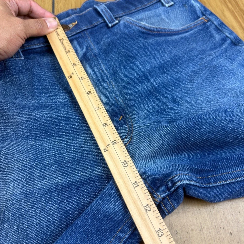 VTG Levi Strauss Action Jeans Men Made in USA Denim Western Style W36 L29‎
